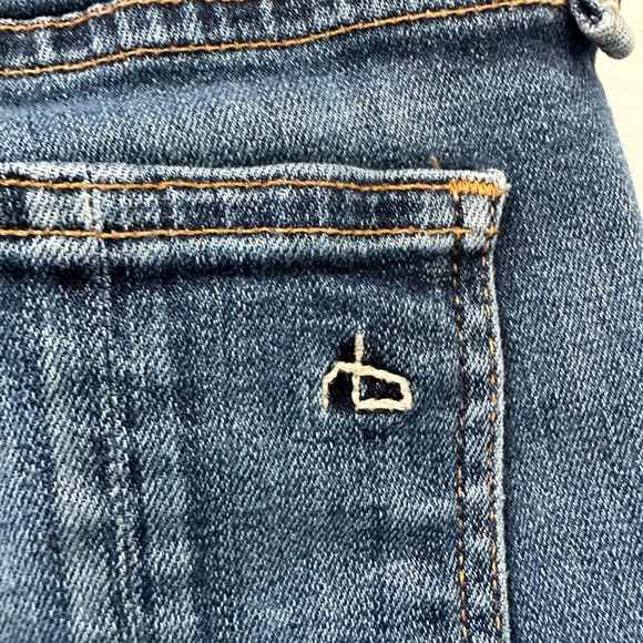 RAG & BONE STRETCH SKINNY JEANS Low rise slim through hip & thigh ankle length - Picture 7 of 7